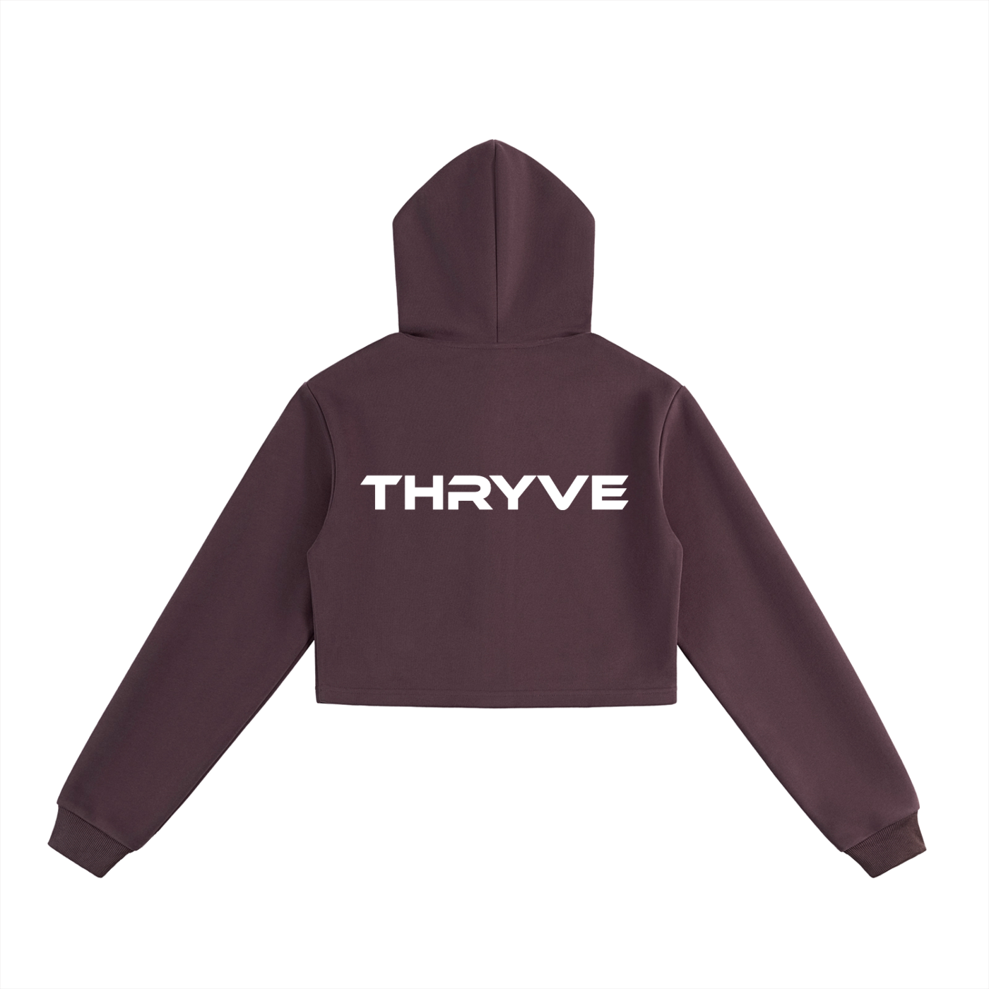 Performance Cropped Zip-Up Hoodie