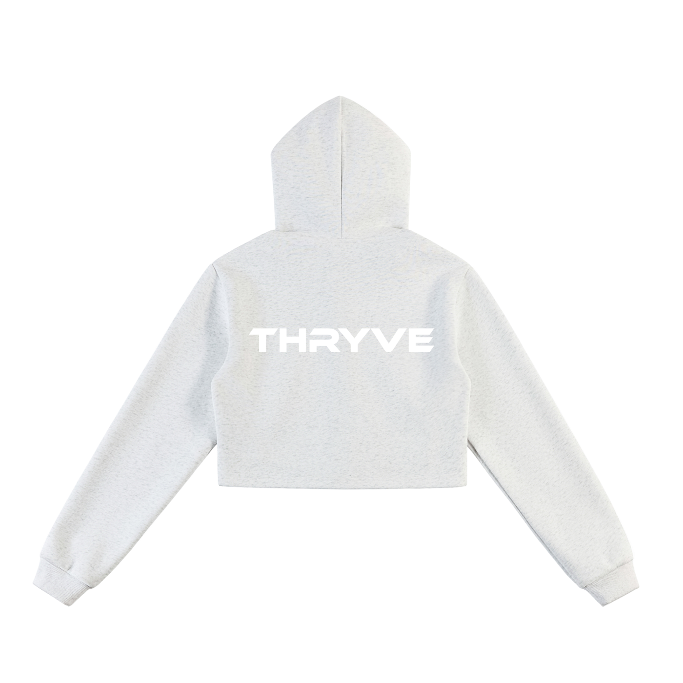 Performance Cropped Zip-Up Hoodie