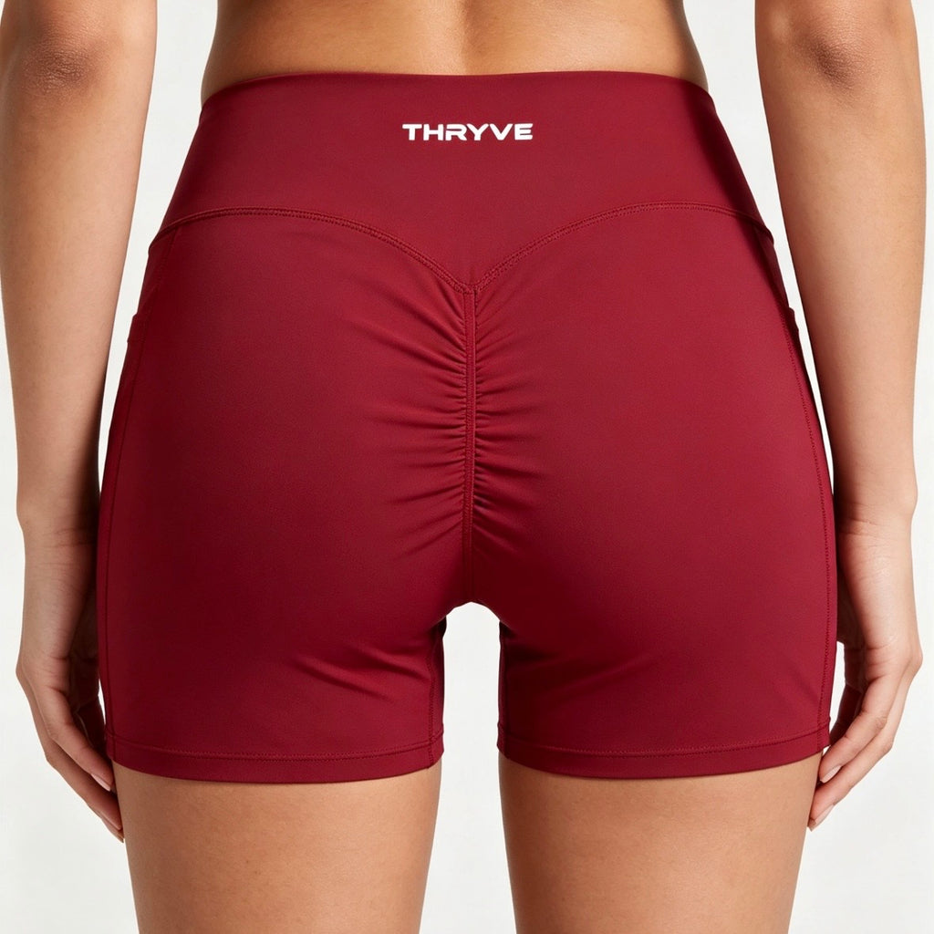 Pocketed Scrunch Bum Shorts