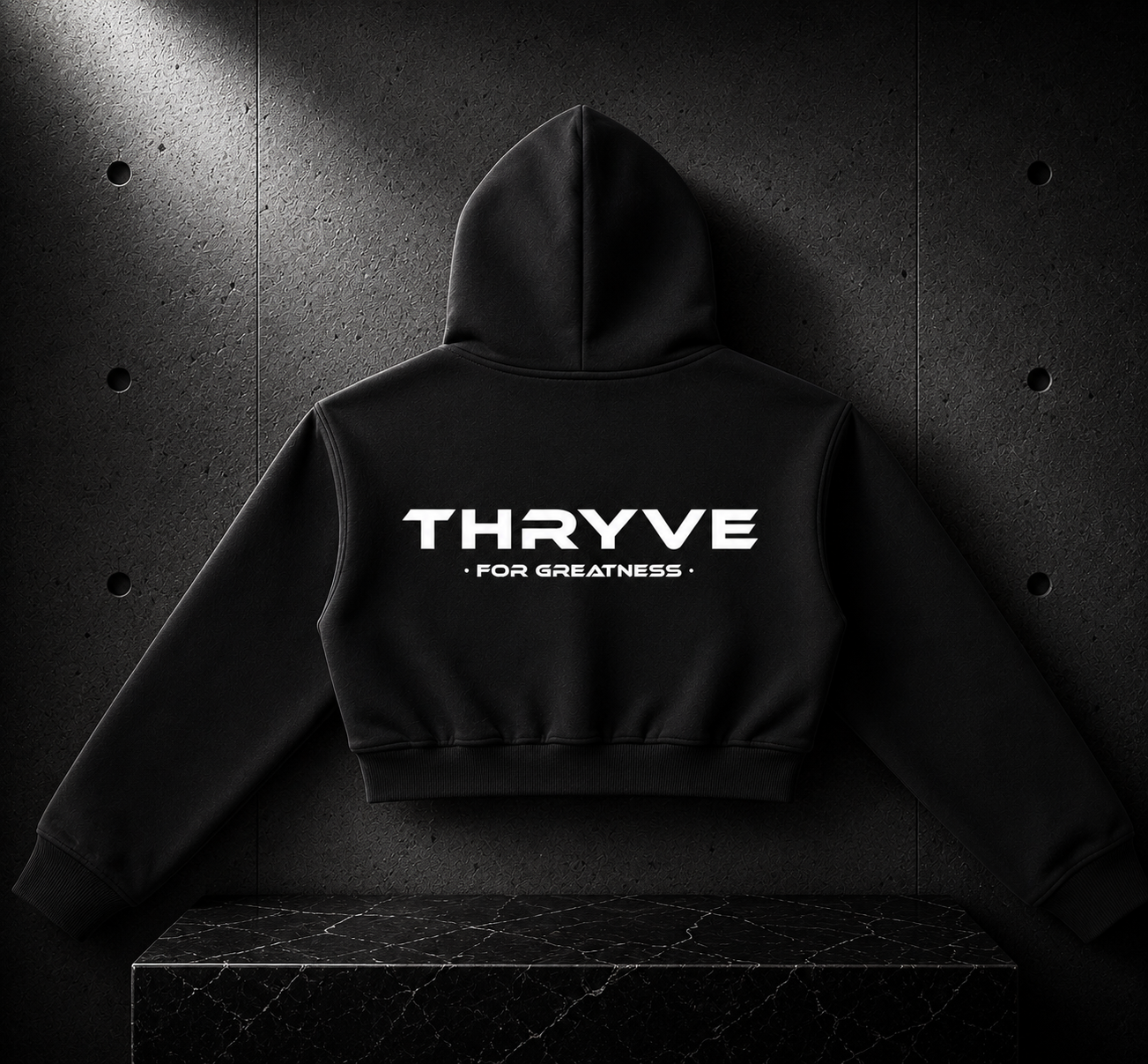 Performance Cropped Hoodie