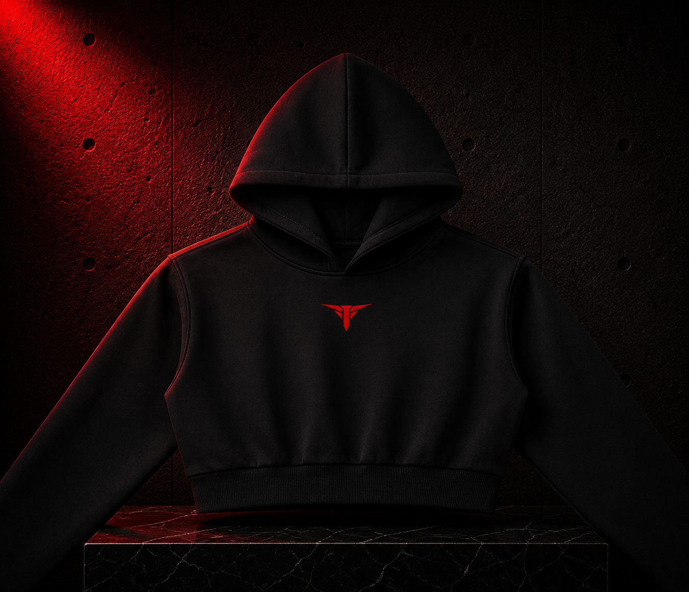 Origin Cropped Hoodie