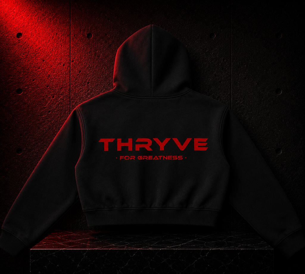 Origin Cropped Hoodie