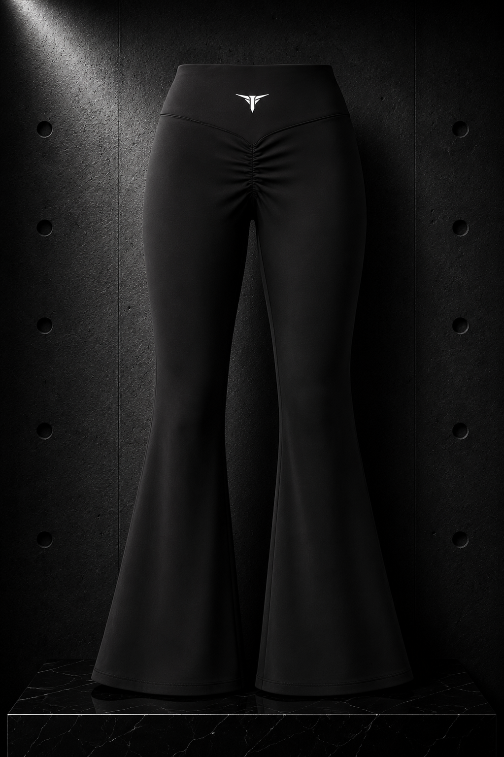 Scrunch Bum Flared Leggings