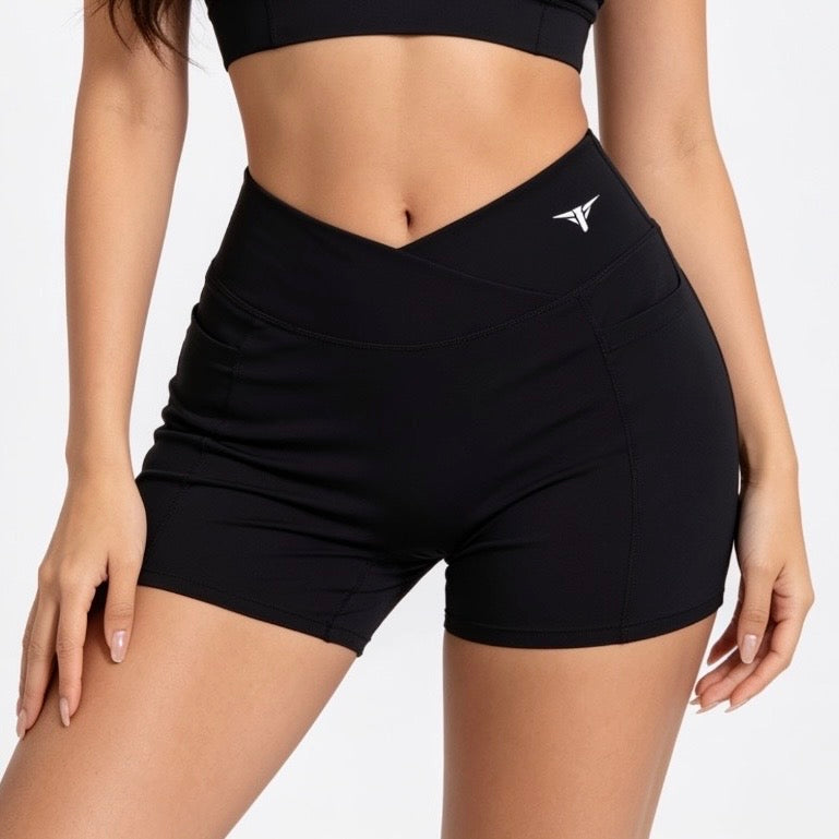 Pocketed Scrunch Bum Shorts