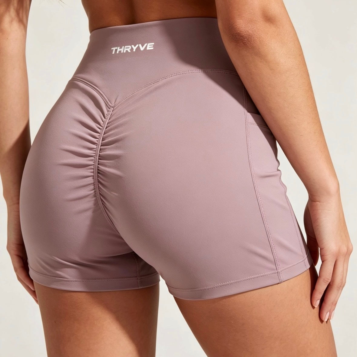Pocketed Scrunch Bum Shorts