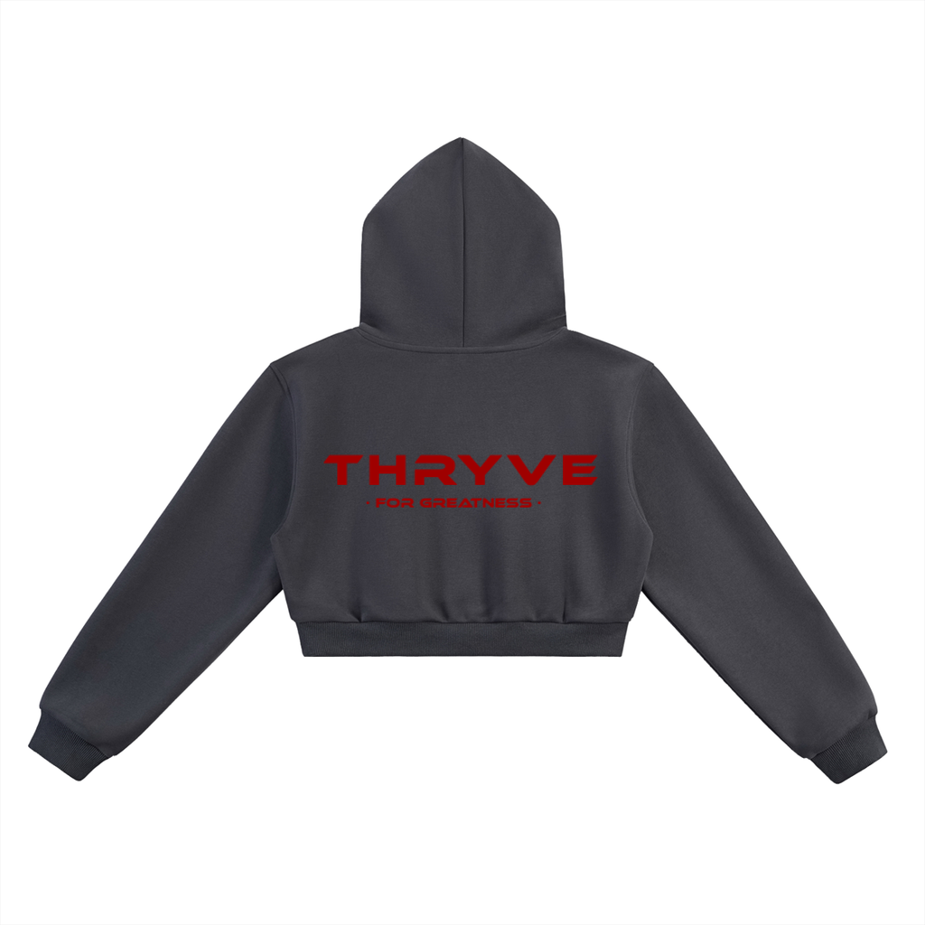 Origin Cropped Hoodie