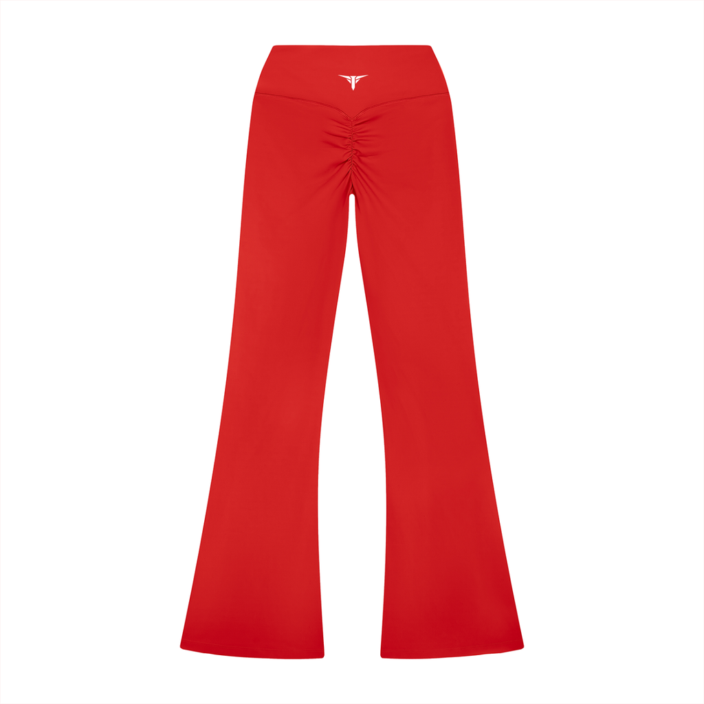 Scrunch Bum Flared Leggings
